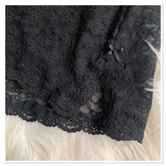 Victoria's Secret Lacie Slip Dress Black Size Medium - Picture 5 of 8